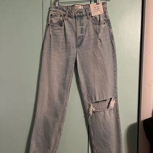 NWT Abercrombie 90s Straight Jeans